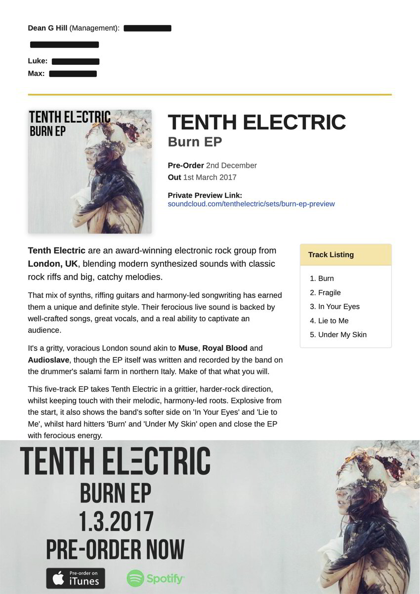 Example EPK 2